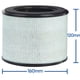 thumbnail image 2 of Filtro de Aire HEPA Nispira BS-08 Reemplazo Compatible con Partu BS-08 1 Unidad, 2 of 6
