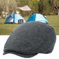 thumbnail image 3 of Eosunjian Men Beret Hat Breathable Durable Washable Sunscreen Handsome Newsboy Caps for Outdoor, 3 of 13