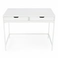 thumbnail image 3 of Modern Glossy White Desk, 3 of 8