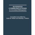 thumbnail image 1 of Business Communications: An Annotated Bibliography, 1 of 1