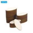 thumbnail image 3 of Wood Craft Cutouts PATIKIL, 6 x 3 cm, 100 unidades, formas ovaladas, 3 of 6