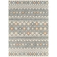 thumbnail image 2 of Mark&Day Area Rugs, 5x7 Deer Creek Global Ivory Area Rug, White Blue Carpet for Living Room, Bedroom or Kitchen (5' x 7'), 2 of 6