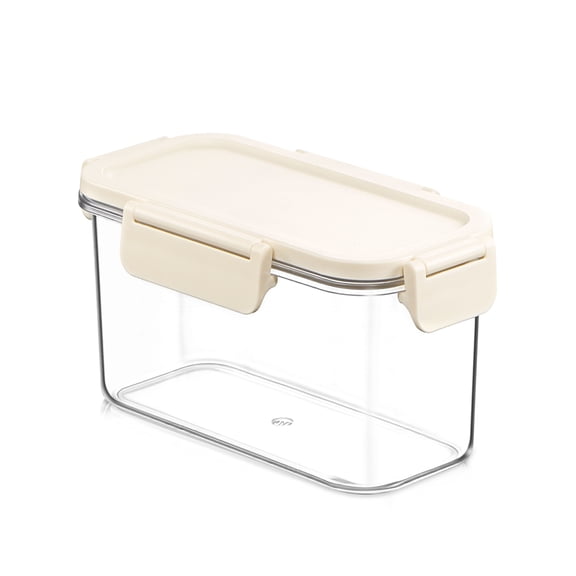 Sorbus Clear Standard Narrow Food Storage Container with Lid, Stackable