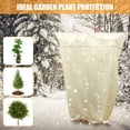 thumbnail image 2 of Winter Plant Cover Large Plant Freeze Protection Cover with Zipper and Drawstr, 2 of 7