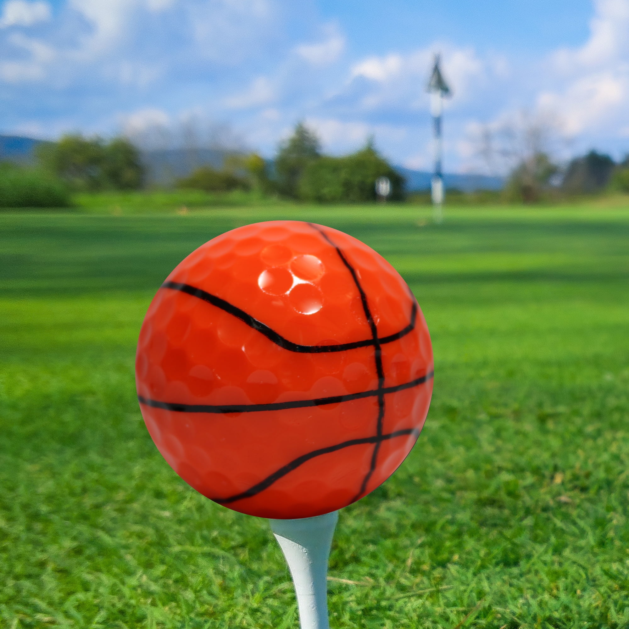 GBM Golf Basketball Golf Balls 12 Pack