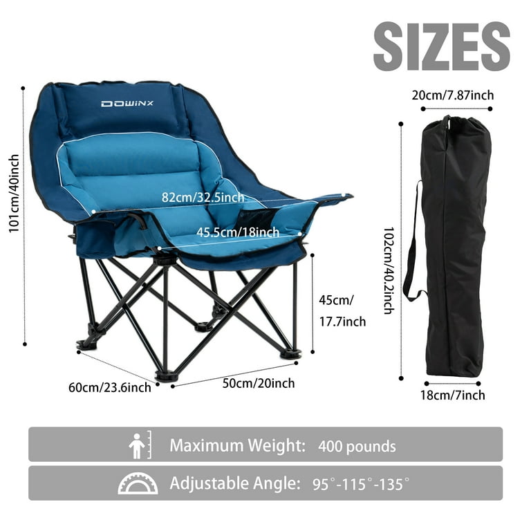 Extra large camping chairs shop