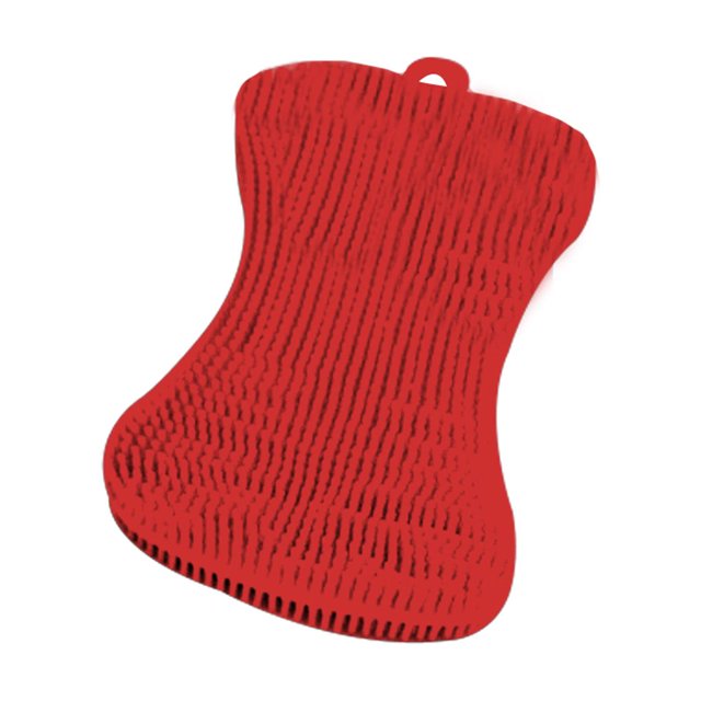 VONKY Multi-functional Dishwashing Brush Non Stick Kitchen Scrubber Tableware Dish Cleaning Tool Bone Shape