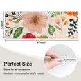 thumbnail image 5 of Bright Pioneer Flower Kitchen Rug Mat,Kitchen Runner Rugs Non Skid Washable,Decorative Kitchen Floor Mats for Kitchen,Sink,Laundry,17"X47", 5 of 5