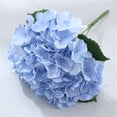 thumbnail image 4 of Artificial Flowers Clearance! Kaireo, Florals 13'' Silk Hydrangea with Long Stems Artificial Flowers Realistic Hydrangea Flowers Bouquet for Wedding Party Home Decor, 1X Artificial Flower Bouquet, 4 of 5