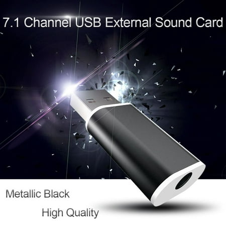 XG401 USB Sound Card External Converter USB Audio Adapter with 3.5mm AUX Stereo for Headset Laptop Desktop Windows