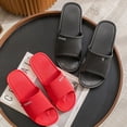 thumbnail image 4 of Sandalias de mujer cómodas para el hogar moldeadas por inyección de plástico para parejas, sandalias de interior con punta suave para hombres, 4 of 6