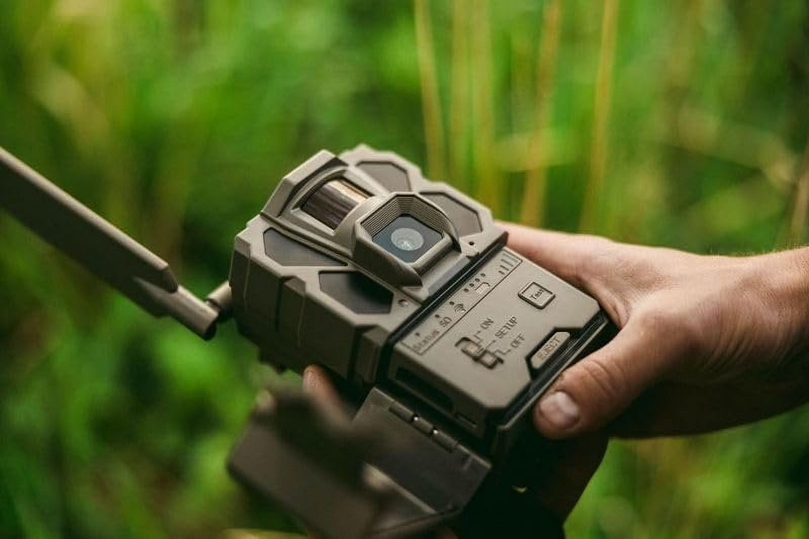 TACTACAM Reveal X Gen 3.0 Cellular Trail Camera  Multi-Carrier, GPS, Low-Glow IR, Fast Trigger, HD Photo/Video, Pre-Installed Antenna, Includes, Solar Panel, 32GB SD, & Tripod Mount