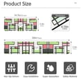 thumbnail image 3 of Yayeee Faucet Mat for Kitchen Sink 14.7" Diatomite Long Splash Guard Pad, Green Abstract Geometric, 3 of 7