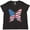 Black Leopard, variant on Inktastic Patriotic Butterfly Women's Plus Size T-Shirt