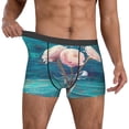 thumbnail image 2 of Kdxio Men's Boxer Briefs with Flowers in Glass Vase Print - Comfortable and Breathable Underwear for Everyday Wear, 2 of 7