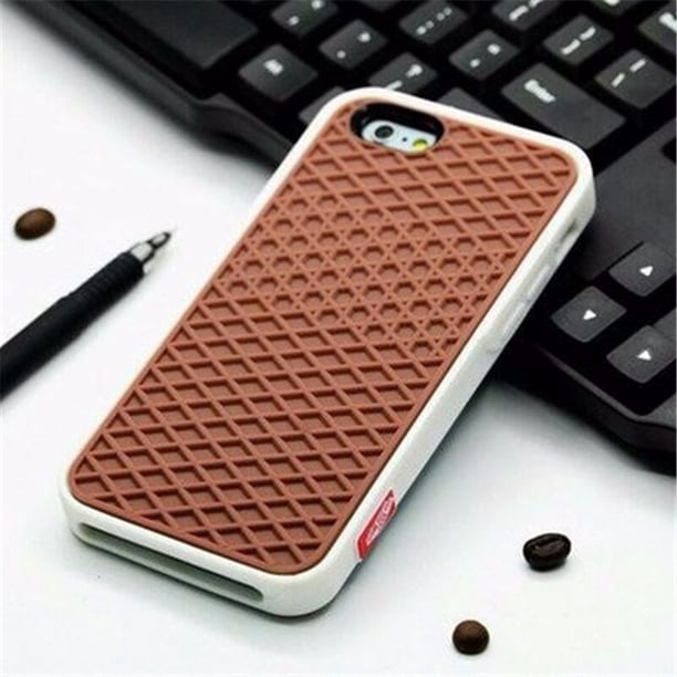 Funda de silicona con textura de suela de zapato deportivo Waffle para IPhone 12 13 14 Pro Max XS XR X 8 7 Plus SE 2020 IPone Mini 14Pro Tan Jianjun unisex