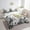 Multi 11, variant on Butterfly Flowers Comforter Set 7 Piece Bed in a Bag Twin,Mint Green Ombre Art Oil Painting Floral Bedding Sets Rustic Aesthetic Animal Daisy Flower Sheet Set with Comforter