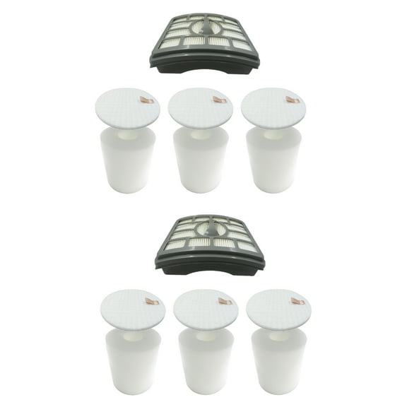 EFP HEPA Filter Kit for Shark Rotator Pro Lift Away NV500, NV552, UV560, 2 HEPA Filters 6 Foam Filters XFF500/XHF500
