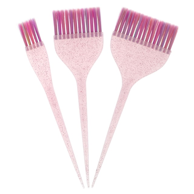 GOOHOCHY 3Ud De Brochas Para Teñir Con Mango Multicolor Para Aplicación Precisa Y Fácil