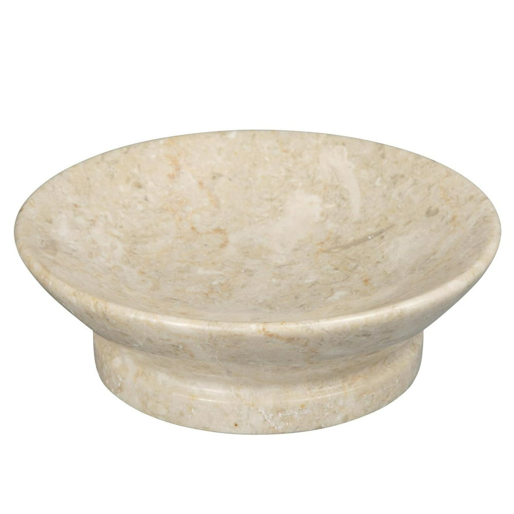 Creative Home Fenway Champagne Marble Soap Dish
