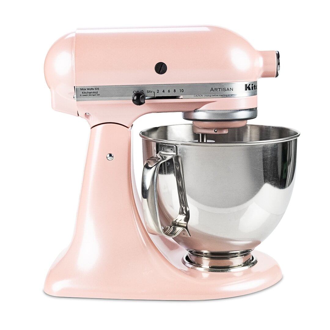 KitchenAid Refurbished 5Quart Artisan TiltHead Stand Mixer Silk Pink