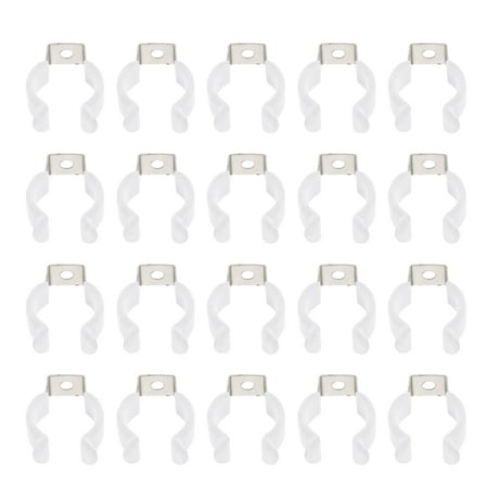 

Tube Light Clip Fluorescent Support Lamp Clips Clamp Led Retainer Spring Mounting U Shaped Brackets Holder Replacement