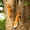 thumbnail image 3 of Cute Squirrel Resin Statue Suitable for Garden Yard Outdoor Tree or Fence, 3 of 8