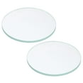 thumbnail image 1 of Unique Bargains 2.5'x0.12' Dia Flashlight Glass Lens, 2 Pcs Polished Edge Glass Lens, Transparent, 1 of 5