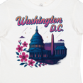 thumbnail image 4 of Inktastic Washington D.c. Skyline Cherry Blossoms Boys or Girls Toddler T-Shirt, 4 of 5