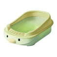 thumbnail image 4 of Toilette pour Chaton Bac à Litière pour Chats Bassin pour Chat Bassin Anti-Chat Toilette pour Chat Vert, 4 of 9