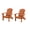 brown, variant on SERWALL Outdoor Folding HDPE Adirondack Deck Chair - Patio & Outdoor Lounge, Weather‑Resistant