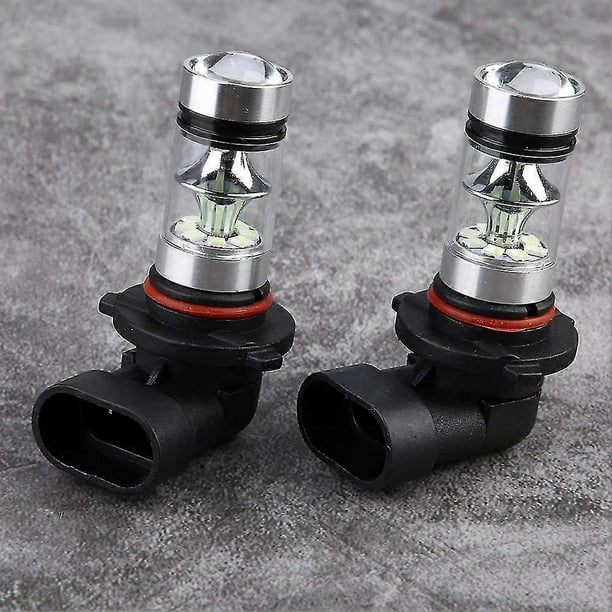 2x 9006 HB4 8000K Ice Blue 100W LED Headlight Bulbs Kit for Fog and Driving Lights