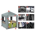 thumbnail image 2 of Housse de Protection pour Maison de Jeu Extérieure 420D pour Enfants Step2 56 Pouces x 56 Pouces x 60.2 Pouces, 2 of 6