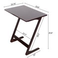 thumbnail image 5 of GoDecor Table d'Appoint en Bambou pour Canapé Table de Bout Table Basse Plateaux de Collation Table d'Appoint Moderne pour Maison Bureau (Marron), 5 of 5