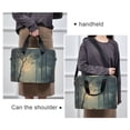 thumbnail image 6 of FORMRS 16" Laptop Bag Carrying Sleeve Case with Handle Travel Shoulder Briefcase, Retro Forest, 6 of 8