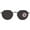 Black 01, variant on RB3565 Jack Round Sunglasses, Gold/Clear Gradient Brown, 53 mm