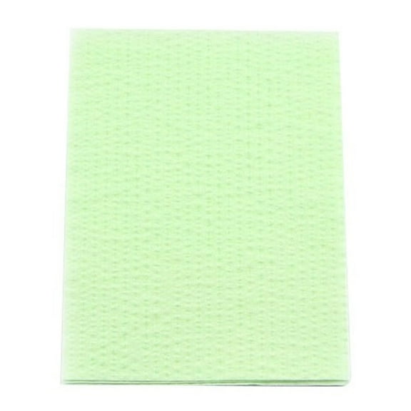 Crosstex WEXAGR Advantage Dental Patient Bibs 2-Ply 13 X 18 Green 500/Cs