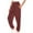 Wine, variant on CaiJunJia Clearance No Boundaries Sweatpants for Women Cinch Bottom Sweatpants Women workout Joggers with Pockets