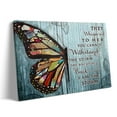 thumbnail image 3 of Inspirational Canvas Wall Art I Am The Storm" | Rustic Farmhouse Decor, Ready-to-Hang Framed Art for Bedroom, Office, Dorm, Meditation Nook | Handmade in USA, Premium Pine Frame, 3 of 5