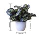 thumbnail image 5 of Wosthever Planta en maceta Artificial, hojas de simulación, vegetación de escritorio para oficina en casa Plantas Artificiales tipo de planta 2 y 2, 5 of 6