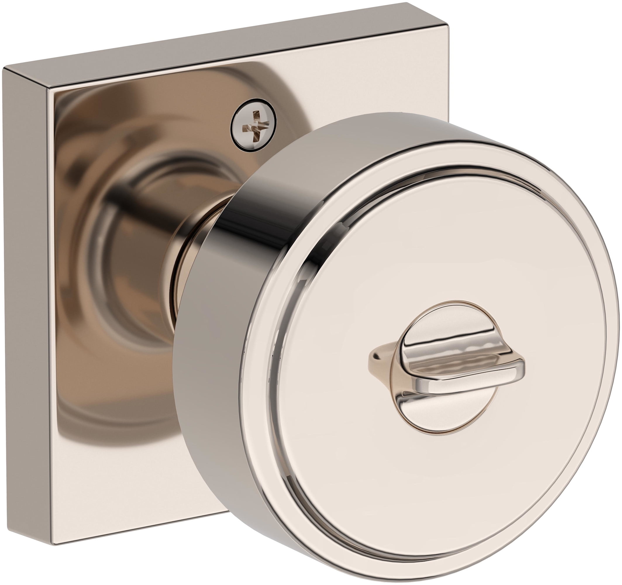 Baldwin ENVASCSR190SMC Vashon Single Cylinder Keyed Entry Door Knob Set - Black