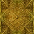 thumbnail image 1 of Ahgly Company Indoor Square Patterned Dark Bronze Brown Area Rugs, 5' Square, 1 of 6