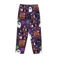thumbnail image 5 of Bingfone Pajamas For Women,Halloween Sweet Candy Pajama Pants With Pockets-Small, 5 of 9
