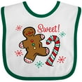 thumbnail image 3 of Inktastic Christmas Sweet Boys or Girls Baby Bib, 3 of 4