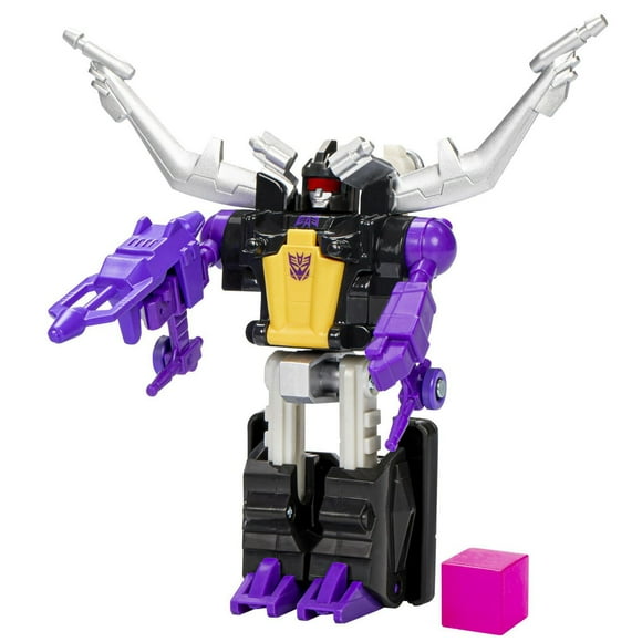 Transformers Toys Retro The Transformers: The Movie G1 Shrapnel Toy, 5.5-inch, Action Figure For Boys And Girls Ages 8 And Up