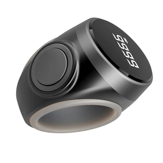 Portable Electronic Counter For Religious Ceremonies Prayer Practices Spiritual Exercises Fitness Tracking Black