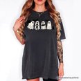 thumbnail image 6 of Ghosts and Cats Spooky T-Shirt, Whimsical Halloween Tee for Cozy Autumn Season, 6 of 8