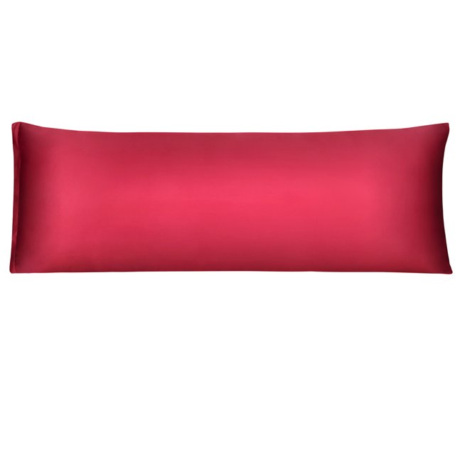 Unique Bargains Silky-Soft Satin Pillow Cases with Zipper Long Pillowcase Pillow Covers