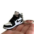 mini jordan sneaker keychain