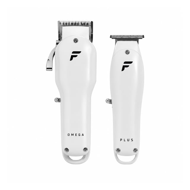 Basic Combo Old Scull Clipper + Trimmer Barberia Profesional